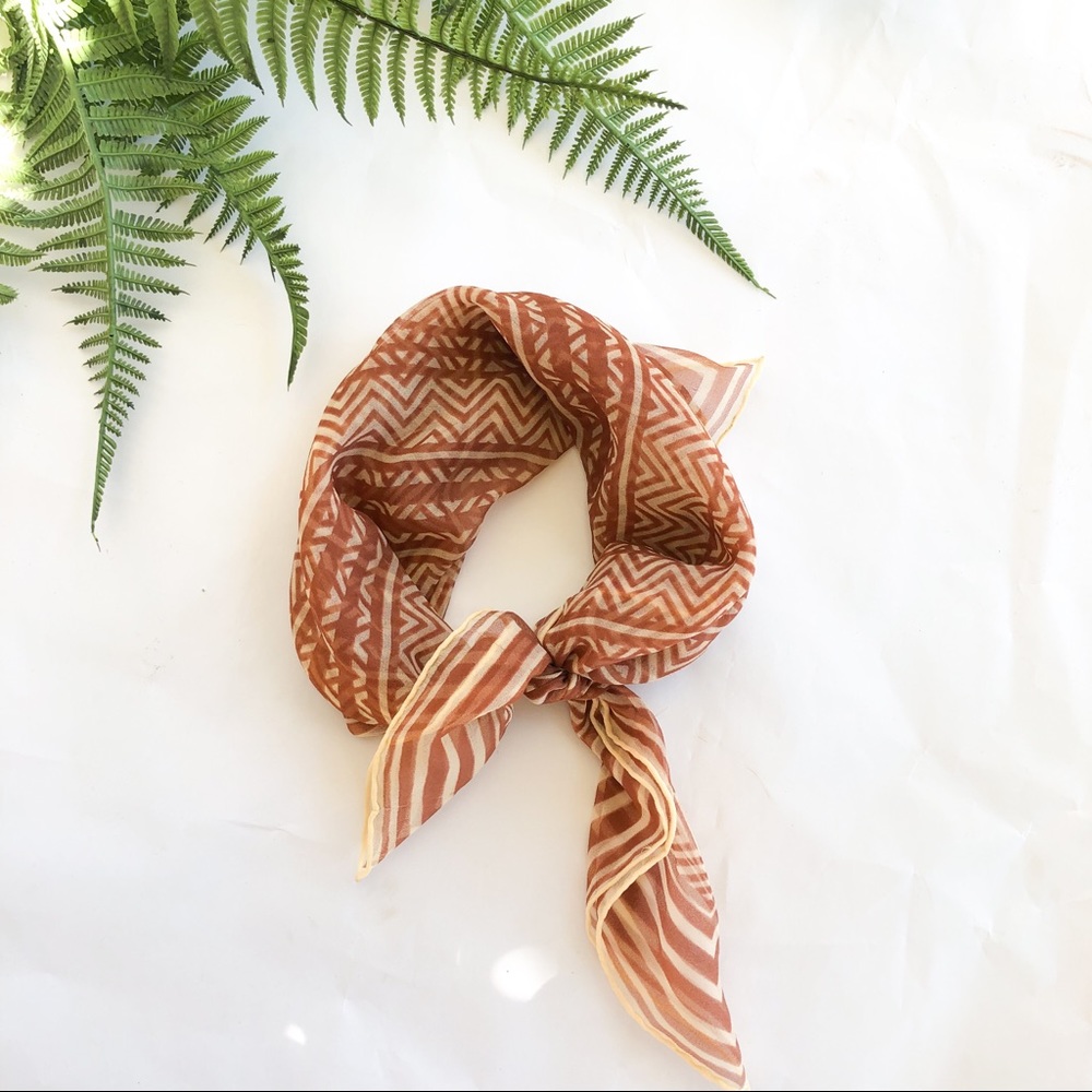 Vintage Handkerchief Scarf